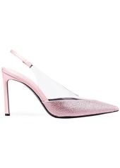 Sergio Rossi 120mm crystal-embellished pointed pumps