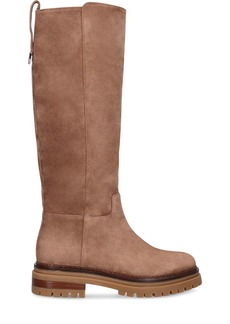 Sergio Rossi 15mm Joan Tall Suede Boots