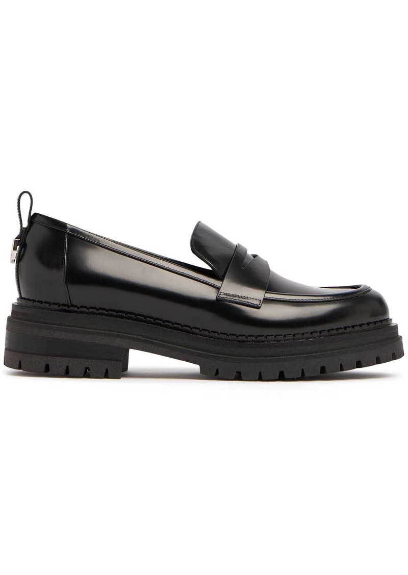 Sergio Rossi 15mm Leather Loafers