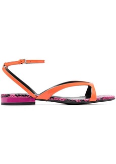 Sergio Rossi ankle-strap flat sandals