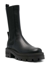 Sergio Rossi chunky-soled leather boots