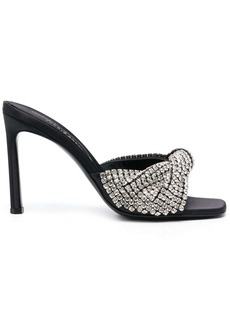 Sergio Rossi Evangelie 95mm crystal-embellished sandals