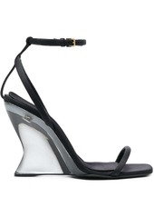 Sergio Rossi Evangelie 100mm wedge sandals