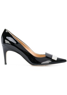 Sergio Rossi pointed bow pumps