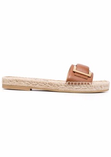 Sergio Rossi Prince raffia sandals