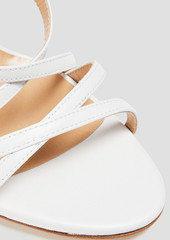 Sergio Rossi - Bon Ton leather sandals - White - EU 36.5