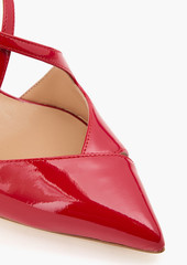 Sergio Rossi - Bon Ton patent-leather pumps - Red - EU 37