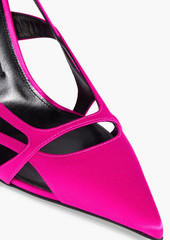 Sergio Rossi - Cutout satin pumps - Pink - EU 36