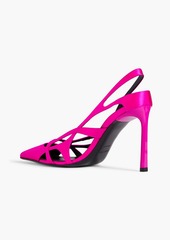 Sergio Rossi - Cutout satin pumps - Pink - EU 36