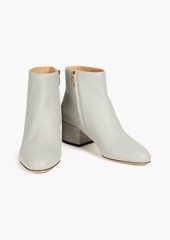 Sergio Rossi - Leather ankle boots - Gray - EU 37