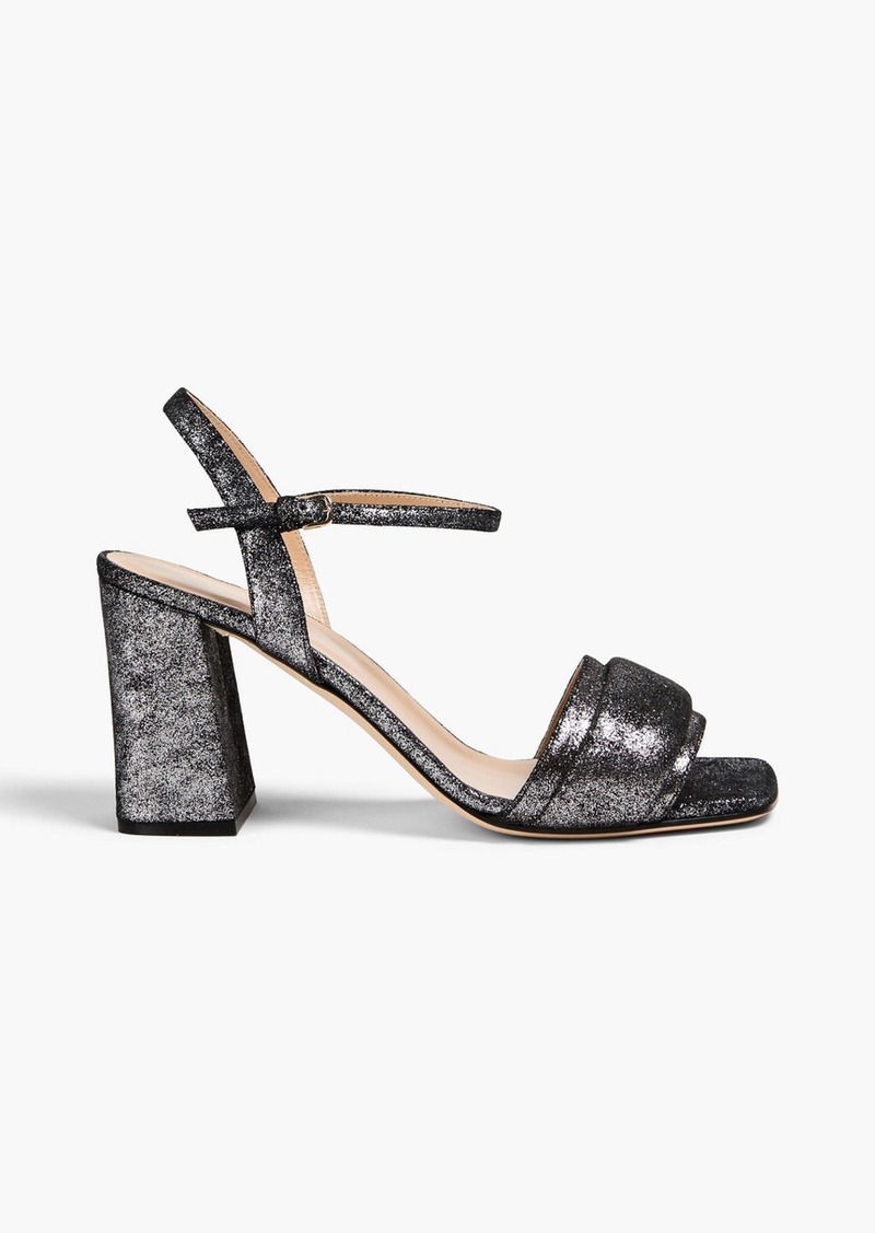 Sergio Rossi - Metallic suede sandals - Metallic - EU 37