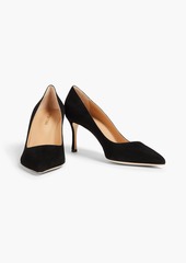 Sergio Rossi - New Secret 75 suede pumps - Black - EU 42