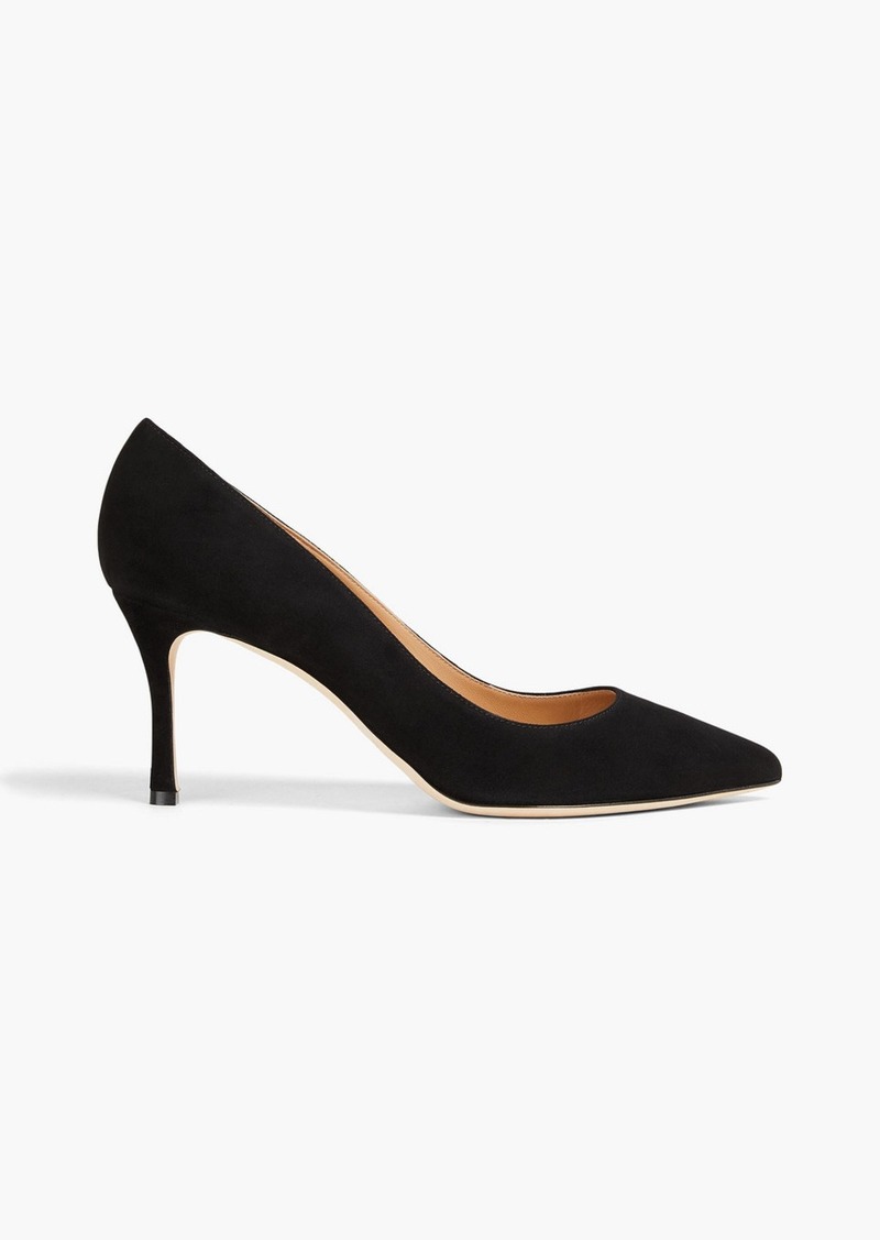 Sergio Rossi - New Secret 75 suede pumps - Black - EU 42