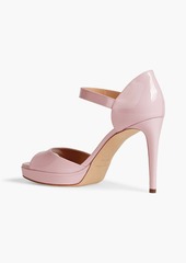 Sergio Rossi - Patent-leather platform sandals - Pink - EU 40