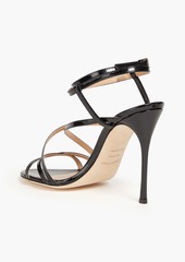 Sergio Rossi - Patent-leather sandals - Black - EU 35