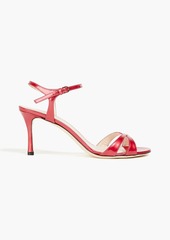 Sergio Rossi - Patent-leather sandals - Red - EU 36.5