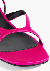 Sergio Rossi - sr Aracne 15 satin sandals - Pink - EU 37