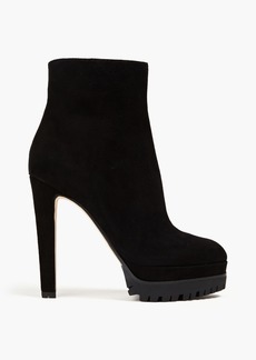 Sergio Rossi - Suede ankle boots - Black - EU 40