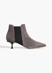 Sergio Rossi - Suede ankle boots - Gray - EU 38