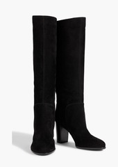 Sergio Rossi - Suede knee boots - Black - EU 40