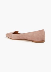 Sergio Rossi - Suede point-toe flats - Pink - EU 35