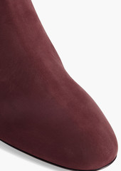 Sergio Rossi - Virginia 45 suede ankle boots - Burgundy - EU 35.5