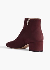 Sergio Rossi - Virginia 45 suede ankle boots - Burgundy - EU 35.5