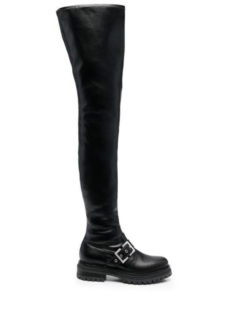 SERGIO ROSSI OVER-THE-KNEE BOOTS SHOES