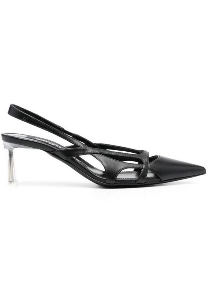 SERGIO ROSSI SLING BACK PUMPS SHOES