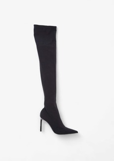 Sergio Rossi X Wolford Stay Up Boots 100Mm Polyamide
