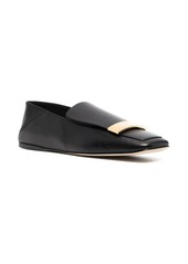 Sergio Rossi square-toe loafers