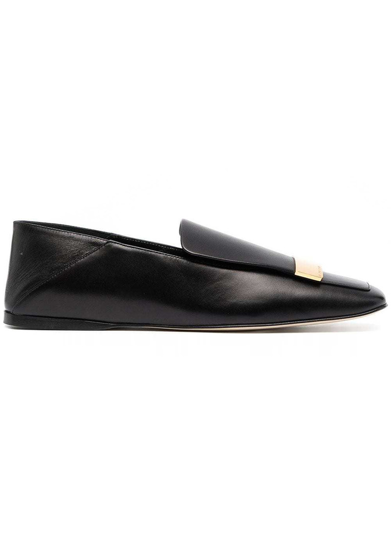 Sergio Rossi square-toe loafers