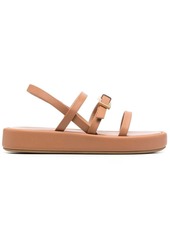 Sergio Rossi strap design leather sandals