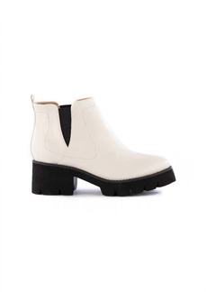 Seychelles Bc Fight For Your Right Ankle Boot In Off-White