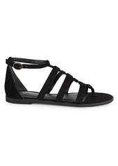 Seychelles Contribution Strappy Suede Toe-Ring Sandals
