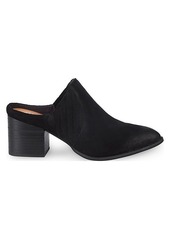 Seychelles Dialogue Almond Toe Suede Mules
