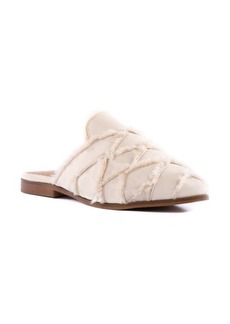 Seychelles Survival Cozy Mule in Off White Leather/Fur at Nordstrom