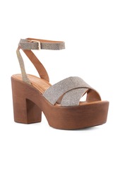 Seychelles Sweetener Platform Sandal in Shimmer at Nordstrom Rack