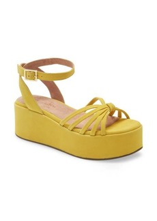 Seychelles Touching Platform Sandal in Yellow at Nordstrom