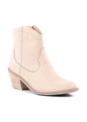 Seychelles Under the Stars Western Boot in Cream Croco at Nordstrom