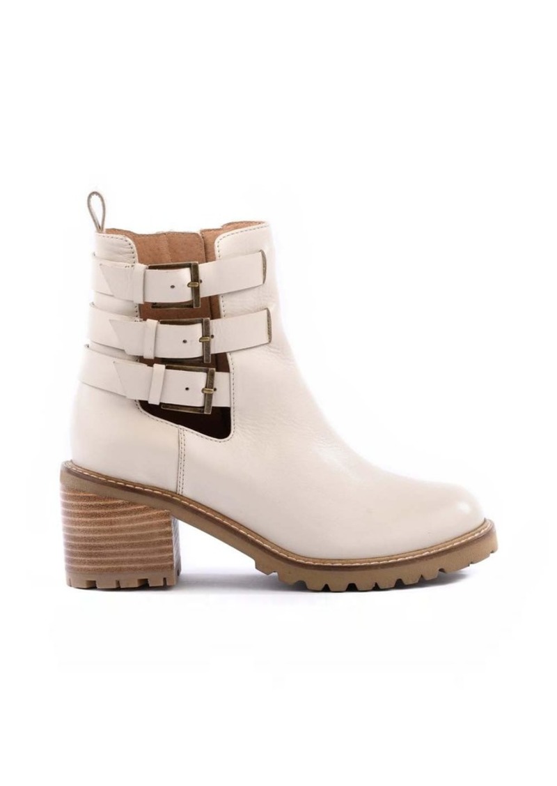 Seychelles Women's GIVE IT A Whirl Ankle Boot Off White