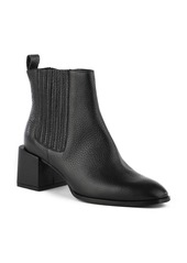 Seychelles Exit Strategy Bootie in Black Leather at Nordstrom