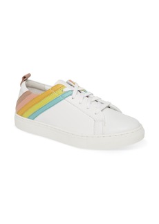 Seychelles Stand Out Sneaker in White/Rainbow Leather at Nordstrom