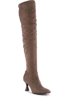 Seychelles You Or Me Womens Faux Suede Tall Over-The-Knee Boots