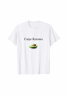 Shades of Grey Carpe Ketones Funny keto ketosis Diet T- Shirt