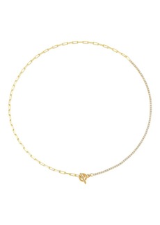 Shashi 18K Gold Vermeil & Cubic Zirconia Bijou Necklace