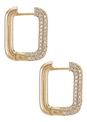 SHASHI Cosmo Pave Hoop