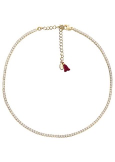 SHASHI Diamond Tennis Necklace