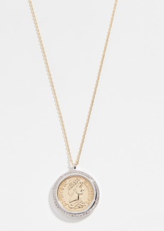 SHASHI Pendant Coin Necklace
