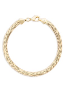 Shashi Snake Chain Bracelet in 14K Gold Plated